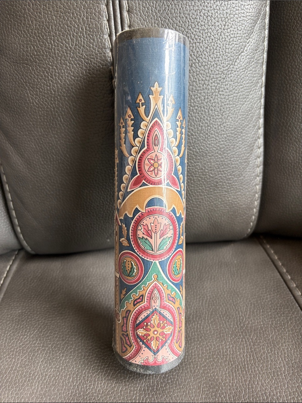 Blue Multi-Color Decorative Wallpaper NWT